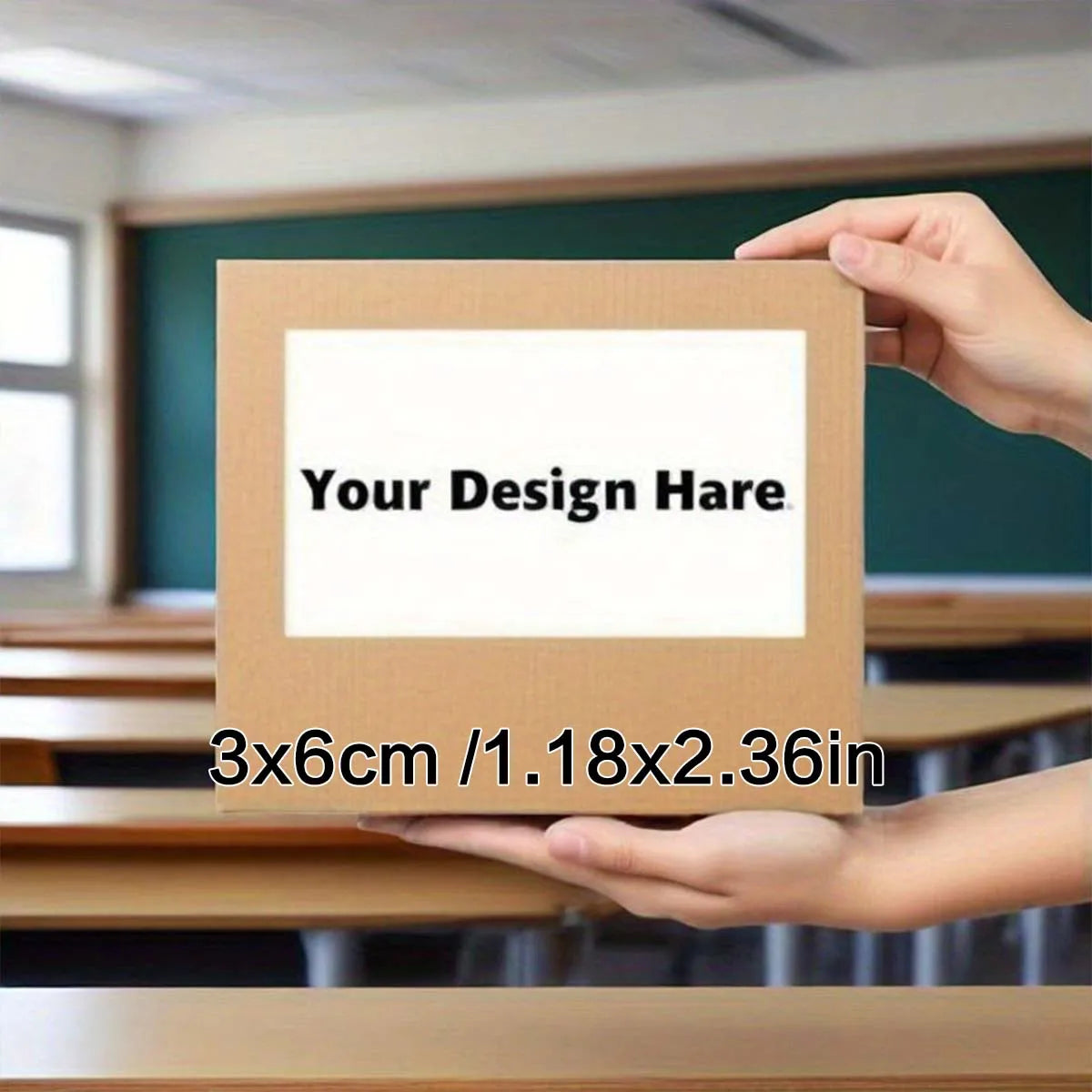 Multiple Packs of Custom Rectangular Stickers and Custom Logos, Wedding, Birthday, Baptism Stickers, Design Stickers