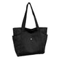 Large-Capacity College Sail-Style Zippered Tote Bag - Durable And Spacious Work Bag, Suitable For Students And Professionals