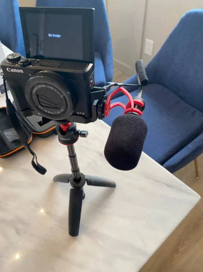Comica CVM-VM10II Professional Shotgun Microphone with Shock Mount For iPhone,DSLR Camera,Android Smartphones Camera Microphone