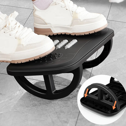 Office Desk Footrest Footrest Anti-Warping Erlang Leg Pad Footstool Rocker Balance Board Ergonomic With Massage For Office Use