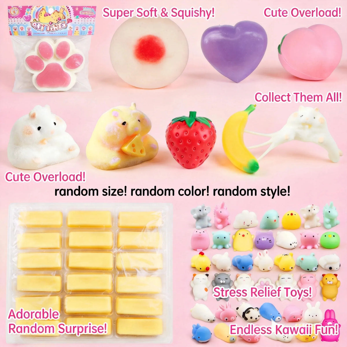 Prank Gift Glitter Funny Stress Ball Squishy Poo Squishies Toys Stretch Squeeze Fidget Novelty Toys for Kids Adults Fool Day