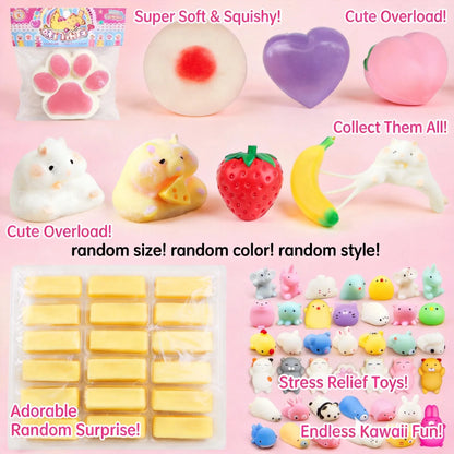 Prank Gift Glitter Funny Stress Ball Squishy Poo Squishies Toys Stretch Squeeze Fidget Novelty Toys for Kids Adults Fool Day