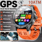 2026 New Military grade GPS Smart Watch Built-in Dual-band AGPS path 10ATM Waterproof Compass 1000mAh 170+Sports Smart Watch men