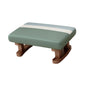 Small Stool Rectangle Footstool Padded Foot Stool Solid Wood Bench Low Ottoman For Living Bedroom Household Shoe Changing Stool