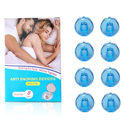 Anti Snoring Device Stop Snore Nose Clip Device Magnetic Anti Snoring Nasal Dilator Easy Breathe Improve Sleeping for Men/Women