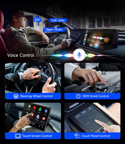 2026 5G Car Ai box SM6350 CarPlay Wireless Android 15.0 Ultra2 Android Auto Wireless Ai Box Support Youtube Netfilx IPTV BT5.1