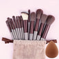 13Pcs Makeup Brush Set Soft Fluffy Cosmetic Foundation Powder Eyeshadow Kabuki Blending Make Up Brush Beauty Tool Makeup