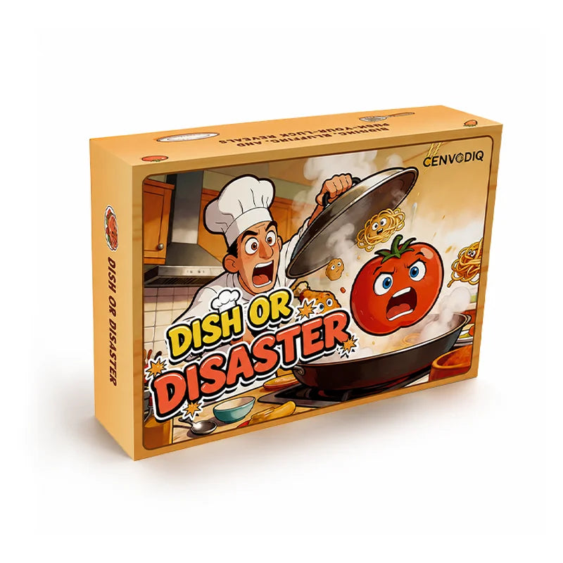 Food Strategy Card Game for 2-6 Players, Fast Party Game with Hidden Cards, Bidding Choices, Push Your Luck Reveals, Ages 14+