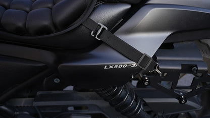 3D Motorcycle Air Seat Cushion, Pressure Relief Air Pad, Shock Absorbing Ventilation Motorcycle Air Seat Cover, Portable