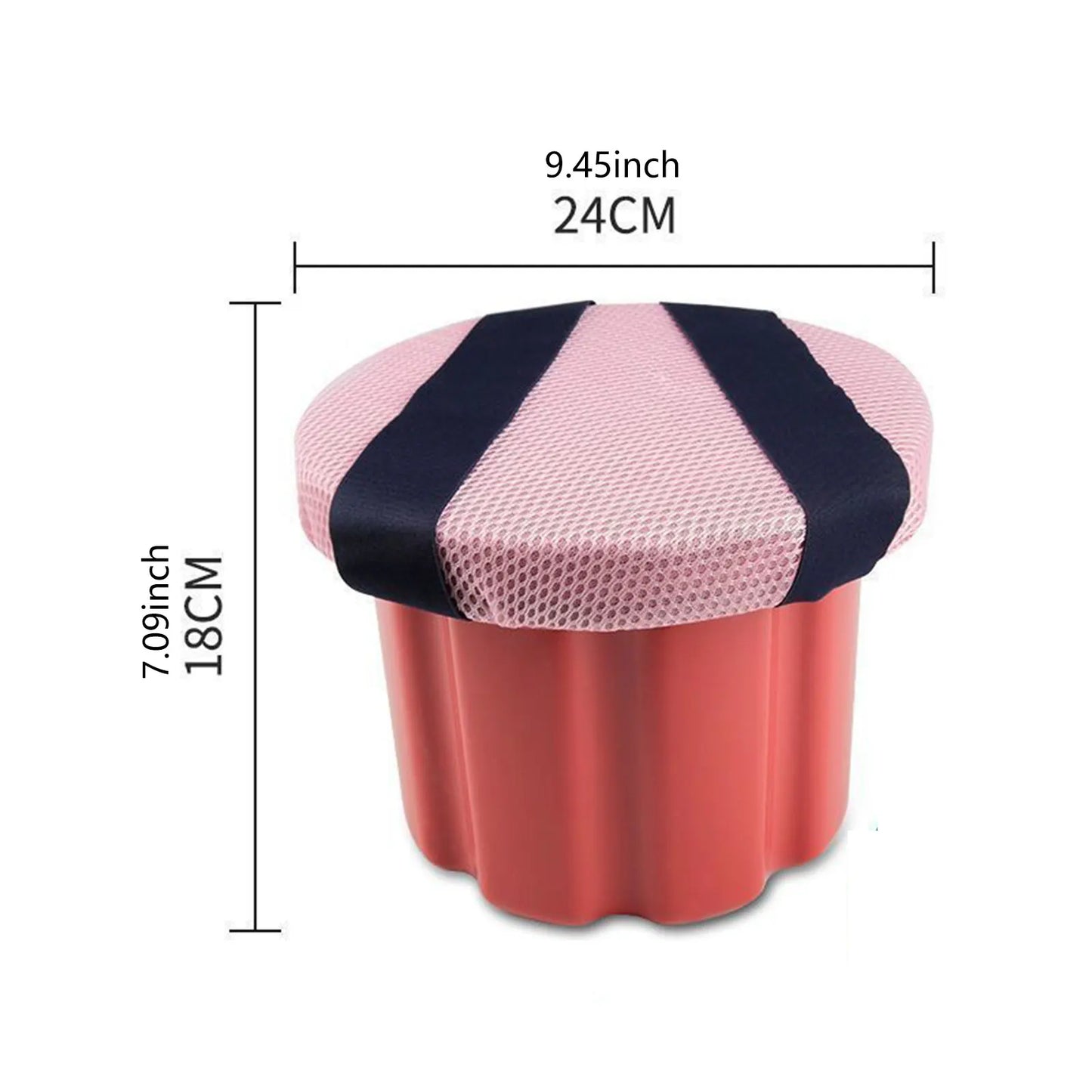 Garden Wearable Stool Lightweight Bench Chair Seat Round Stool Outdoor Fishing Chair for Outside Gardening Planting Fishing Farm