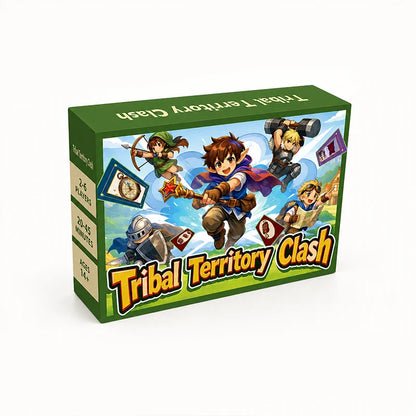 Resource Management Card Game for 2-6 Players, Territory Control Strategy Game with Secret Bids, Simultaneous Actions, Ages 14+