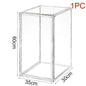 New Large Capacity Storage Box Organizer for Figures Acrylic Box Clear Blind Box Showcase Makeup Organizer for Bag