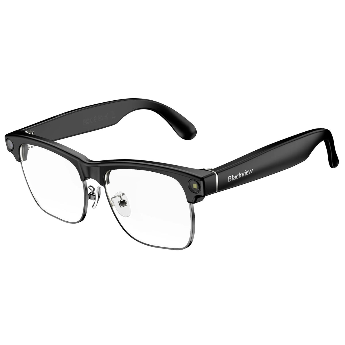Blackview AI Smart Glasses 1200W 4K HD Camera Glasses Electronics Bluetooth Call AI Translation Voice Assistant Stereo Speaker