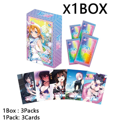 Goddess Story Collection Cards Booster Box Feet Bikini Packs Pr Full Set Playing Game Cards Table Toys For Men Hobbies Gift
