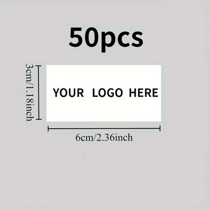 Multiple Packs of Custom Rectangular Stickers and Custom Logos, Wedding, Birthday, Baptism Stickers, Design Stickers