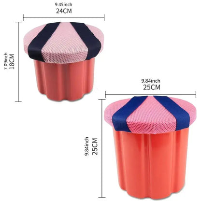 Garden Wearable Stool Lightweight Bench Chair Seat Round Stool Outdoor Fishing Chair for Outside Gardening Planting Fishing Farm