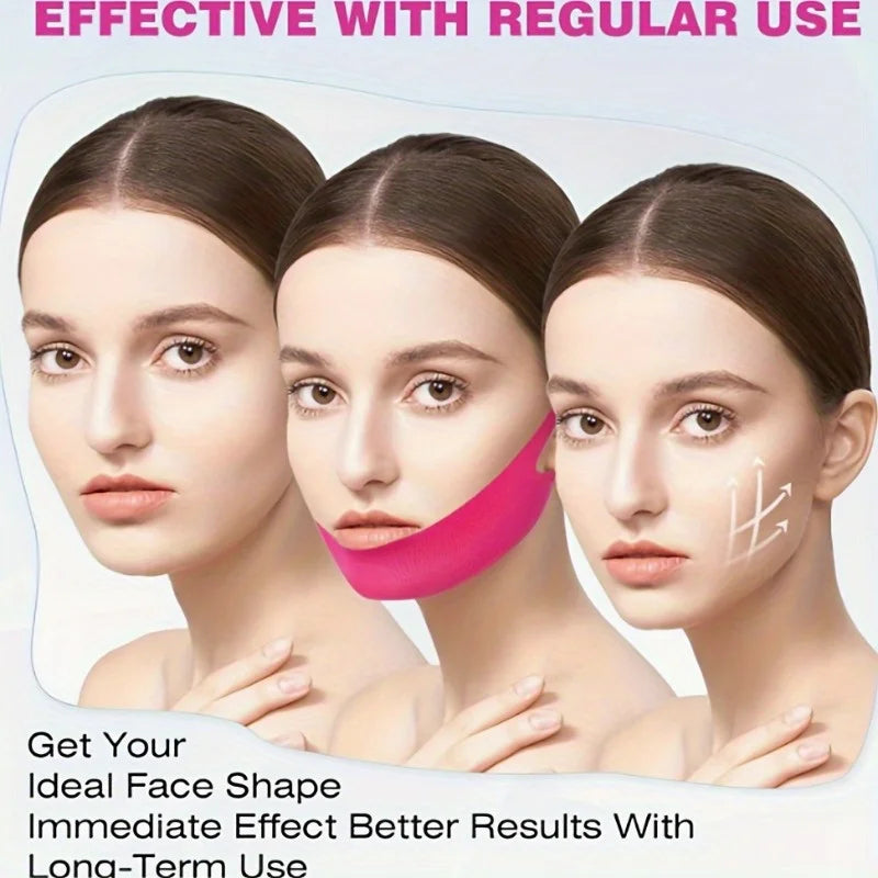 Useful V-Line Slim Slim Face Mask Tight Double Chin Lift Up Facial Bandage Correction Face Mask Lifting Double Chin