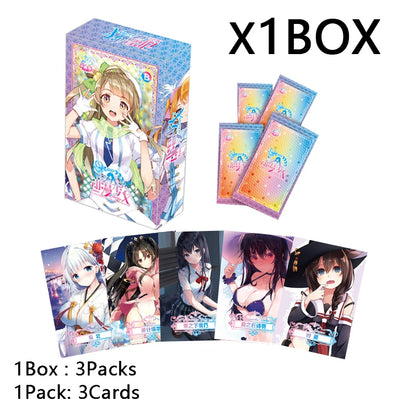 Goddess Story Collection Cards Booster Box Feet Bikini Packs Pr Full Set Playing Game Cards Table Toys For Men Hobbies Gift