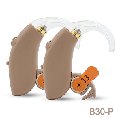 2025 Best Digital Hearing Aids BTE Adjustable Tone Sound Amplifier Portable Deaf Elderly digital Hearing Aid