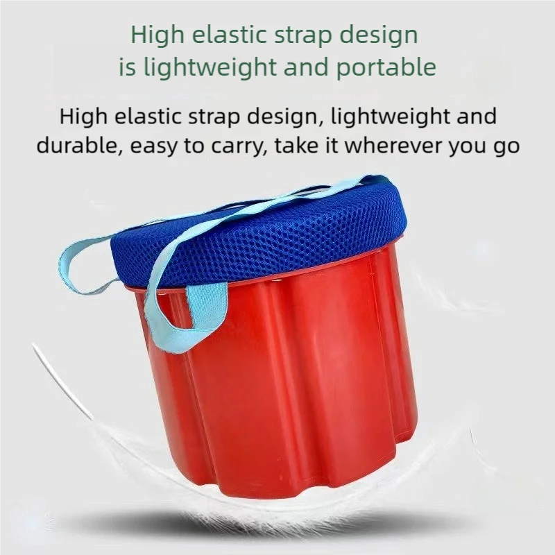 Garden Wearable Stool Lightweight Bench Chair Seat Round Stool Outdoor Fishing Chair for Outside Gardening Planting Fishing Farm