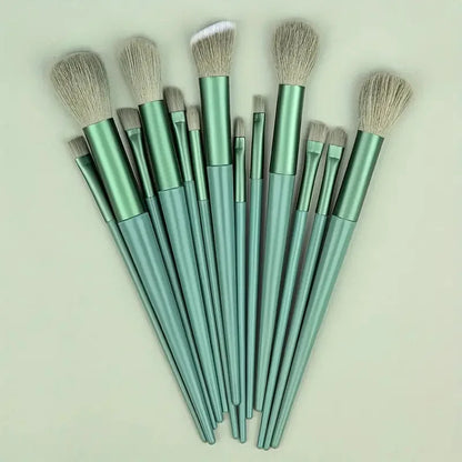 13Pcs Makeup Brush Set Soft Fluffy Cosmetic Foundation Powder Eyeshadow Kabuki Blending Make Up Brush Beauty Tool Makeup