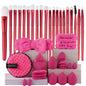 Makeup Brushes Set Premium Synthetic Kabuki Foundation Concealers Powder Blush Blending Face Eye Shadows Brush Set