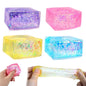 Simulation Flash Dumpling Pressure Ball Slow Rebound Soft Pinch Decompression Squishy Stress Relief Balls with Steamer