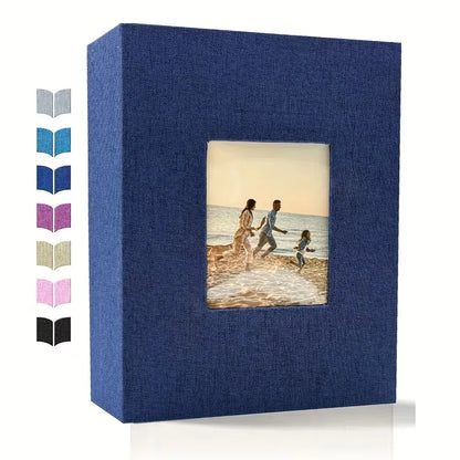 Linen large Photo Album Scrapbook 200/300/600 Pockets for 4x6 Photos Slip-in memory books Wedding Baby Family Anniversary Photo