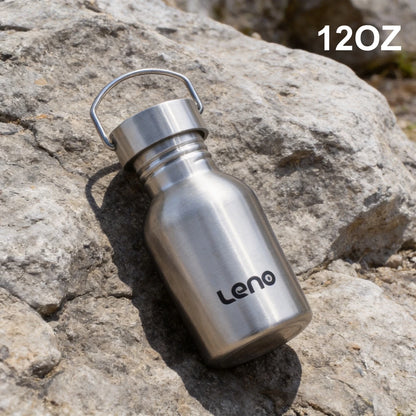 350-2000ml Stainless Steel Water Bottle Single Wall Metal Bottle for Camping Hiking Cycling Outdoor Sports Reusable Bottle