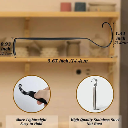 Multifunctional Pottery Trimming Tool Double-Headed Ring Scraper Carving Knife Clay Modeling Throwing Blank Repair Tool