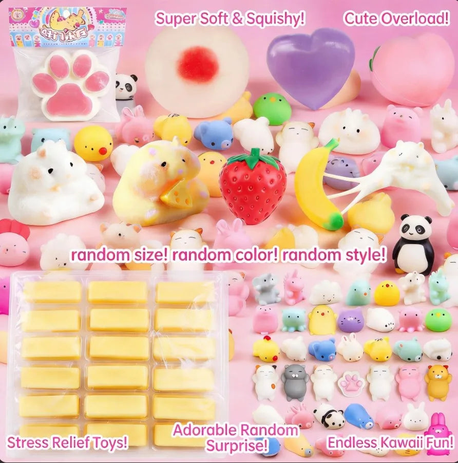 Prank Gift Glitter Funny Stress Ball Squishy Poo Squishies Toys Stretch Squeeze Fidget Novelty Toys for Kids Adults Fool Day