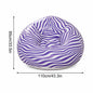 1PC Inflatable Bean Bag Chair, Air Sofa Striped Lounge Sofa, PVC Lazy Recliner Pool Float Indoor Outdoor Portable Waterproof
