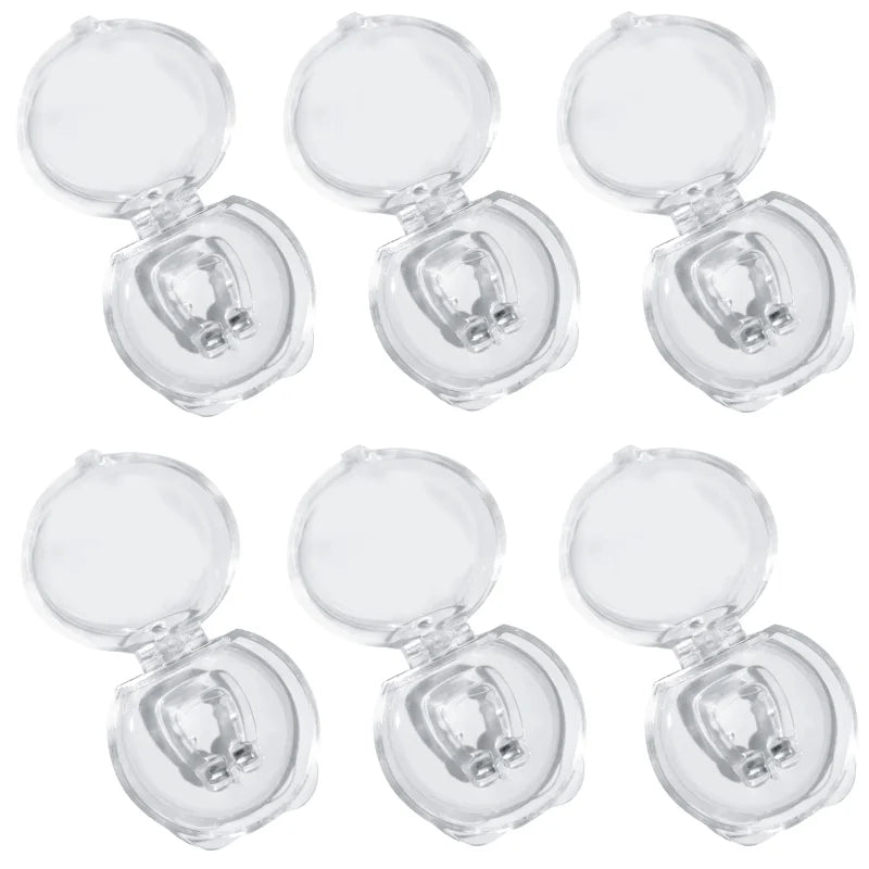 Anti Snoring Device To Stop Snoring Nose Clip For Easy Breathing Improvement Sleep Assistance Apnea 1pc 2pc 4pc 6pc 8pc At Night