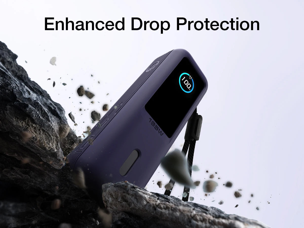 SIKAI Silicone Portable Charger Case for Anker zolo 2in1165W PowerBank Shockproof Cover（Case Only）