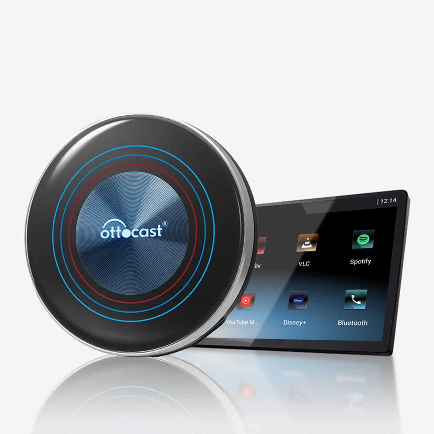 OTTOCAST OttoAiBox i3 for Car built in Wireless CarPlay AI Box Android 13 TV Box QCM 6125 for Netflix for BMW Car Accessories