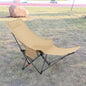 Outdoor Camping Folding Chair 4 Gear Adjustable Chair with Foot Support for Camping Fishing Travel Beach Outdoor Traveling Relax