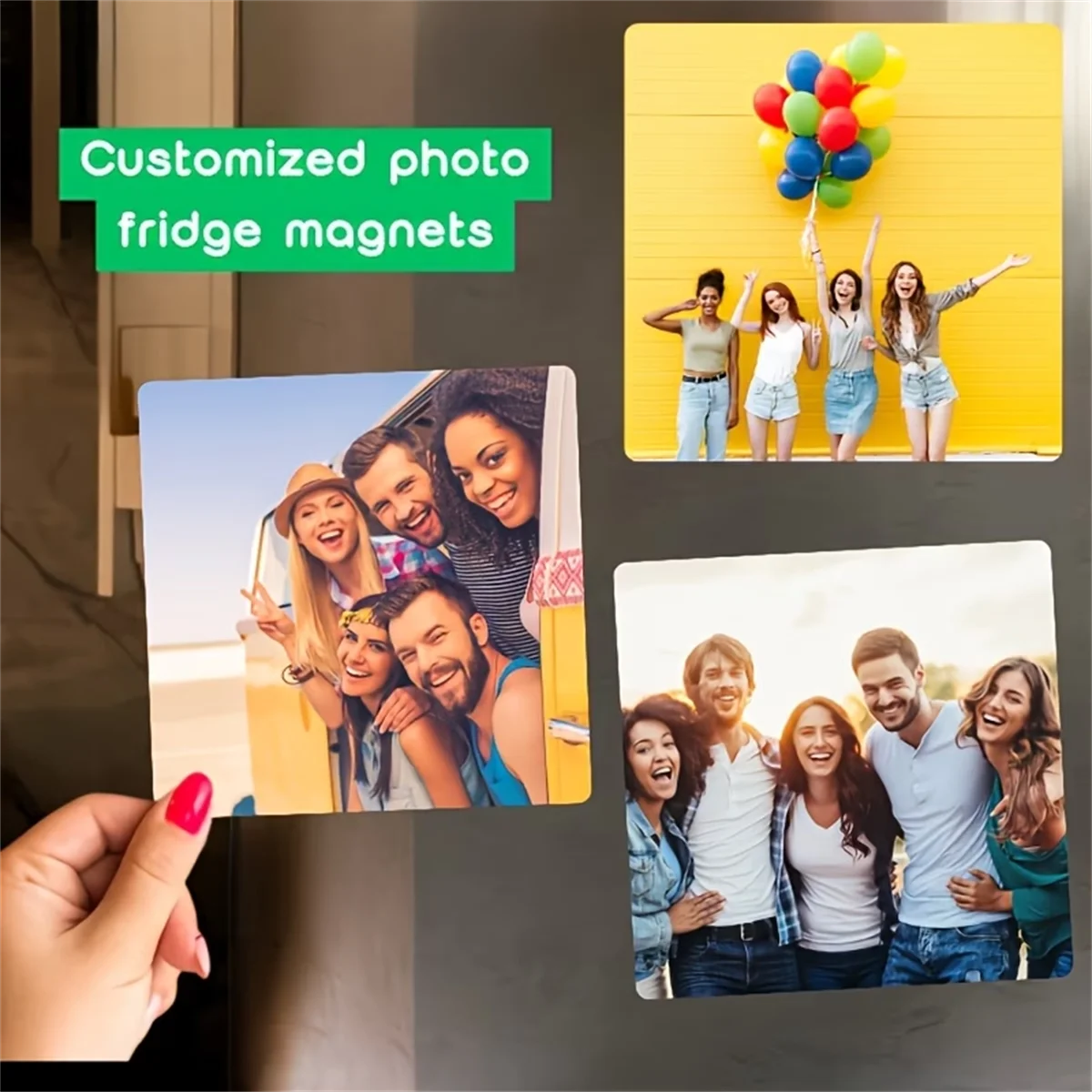 Customizable Fridge Magnets—Featuring Personalized Designs, the Perfect Choice for Home Decor and an Ideal Gift.