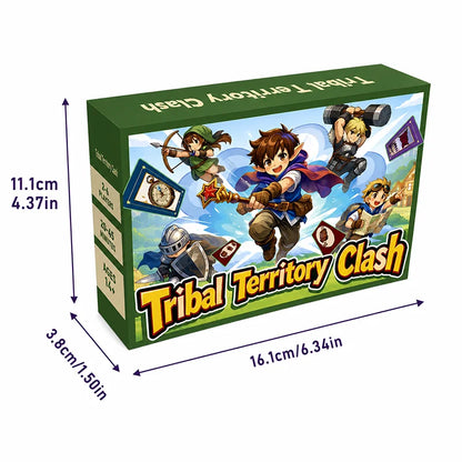 Resource Management Card Game for 2-6 Players, Territory Control Strategy Game with Secret Bids, Simultaneous Actions, Ages 14+