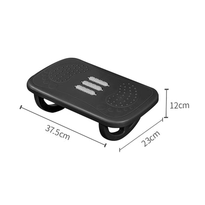 Office Desk Footrest Footrest Anti-Warping Erlang Leg Pad Footstool Rocker Balance Board Ergonomic With Massage For Office Use