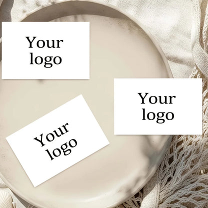 Personalized Photo Custom Single-Sided Card, White, with Your Logo Printing, Business Gift Promotion