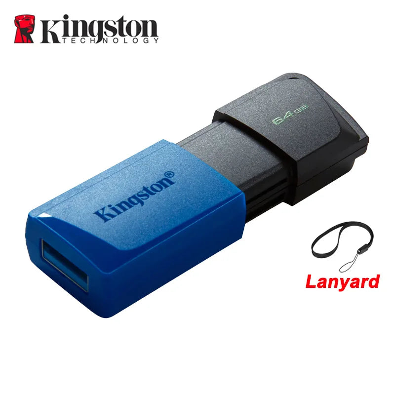Kingston USB Flash Drive USB 3.2 Gen 1 Pen Drive 64GB 128GB 256GB Flash Disk Mini Key Memory Original Usb Stick3.2 Drives for PC