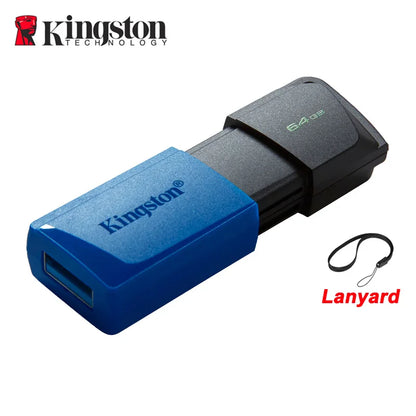 Kingston USB Flash Drive USB 3.2 Gen 1 Pen Drive 64GB 128GB 256GB Flash Disk Mini Key Memory Original Usb Stick3.2 Drives for PC