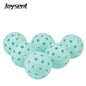 Joysent Durable Outdoor Pickleball Balls 40 Holes 74mm Training Paddle Ball TPE Plastic Competition Practice Light Blue