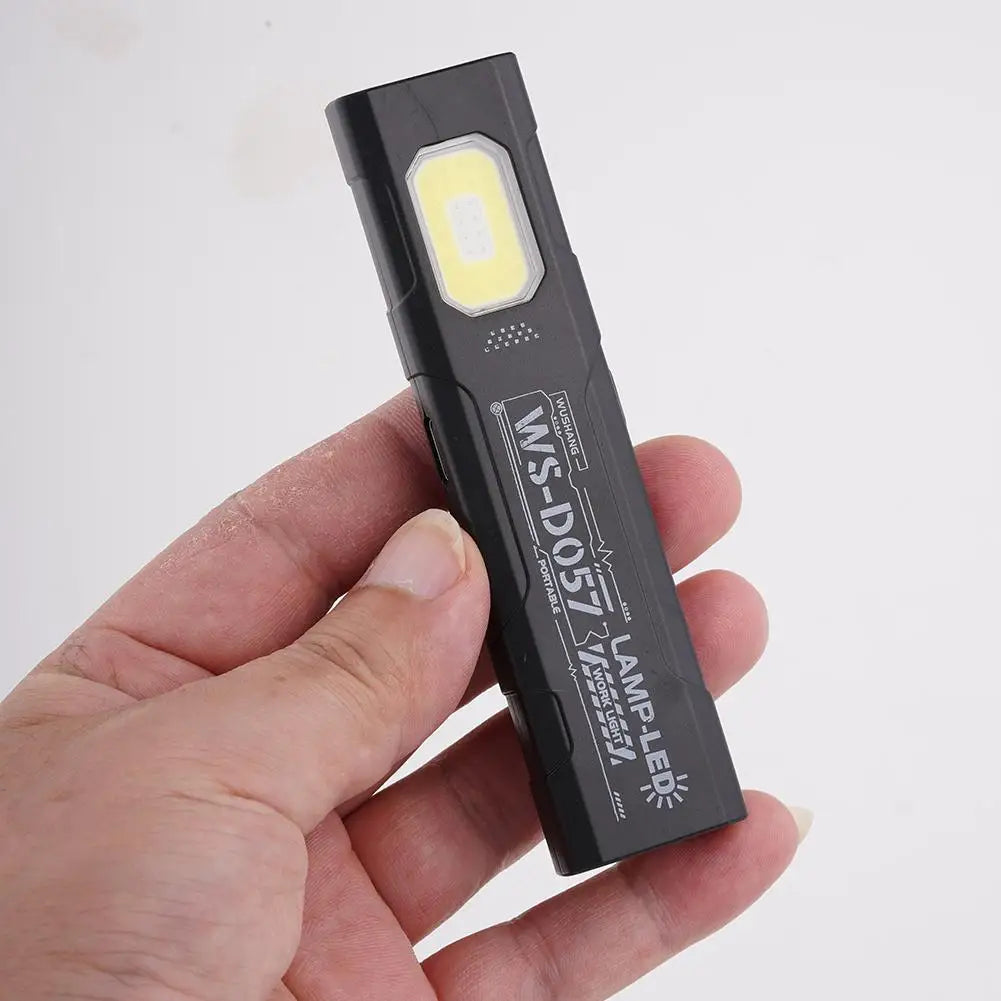 Keychain Flashlight USB-C Rechargeable 400mAh 550 Lumens Multifunctional Lighting Durable Mini Auto Repair Hat Clip Work Light