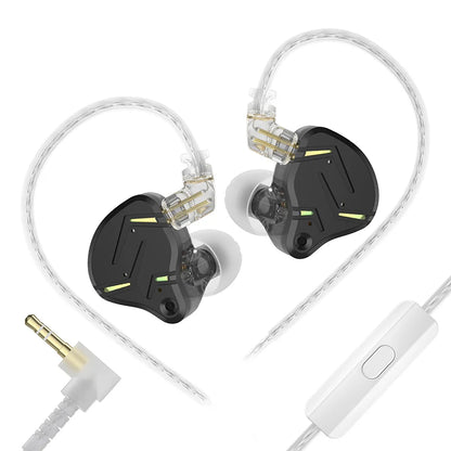 KZ ZST PRO X Dual Flagship Drivers In Ear Earphones Deeper Bass HiFi Headphones Dual-Driver Synergy Detachable Cable Headset