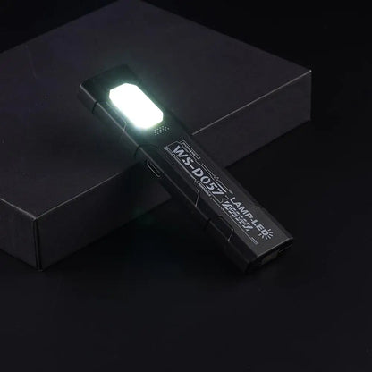 Keychain Flashlight USB-C Rechargeable 400mAh 550 Lumens Multifunctional Lighting Durable Mini Auto Repair Hat Clip Work Light