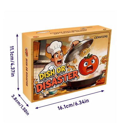 Food Strategy Card Game for 2-6 Players, Fast Party Game with Hidden Cards, Bidding Choices, Push Your Luck Reveals, Ages 14+