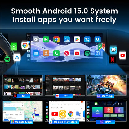 2026 5G Car Ai box SM6350 CarPlay Wireless Android 15.0 Ultra2 Android Auto Wireless Ai Box Support Youtube Netfilx IPTV BT5.1
