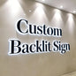 LED Illuminated Sign Custom 3D Metal Letters Business Logo Backlit Sign for Storefront Company Outdoor Commercial