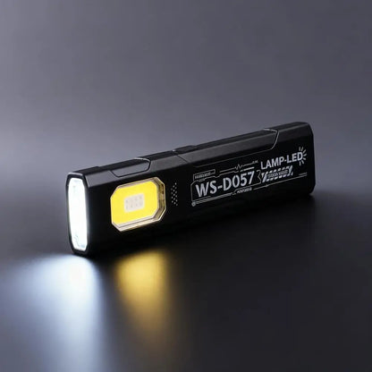 Keychain Flashlight USB-C Rechargeable 400mAh 550 Lumens Multifunctional Lighting Durable Mini Auto Repair Hat Clip Work Light